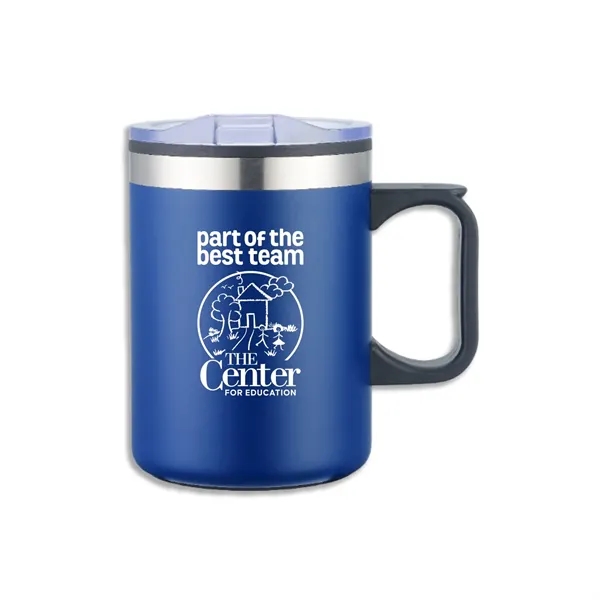 Explorer 14 oz Stainless Steel Camp Mug - Explorer 14 oz Stainless Steel Camp Mug - Image 1 of 15