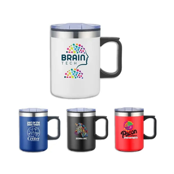 Explorer 14 oz Stainless Steel Camp Mug - Explorer 14 oz Stainless Steel Camp Mug - Image 5 of 15