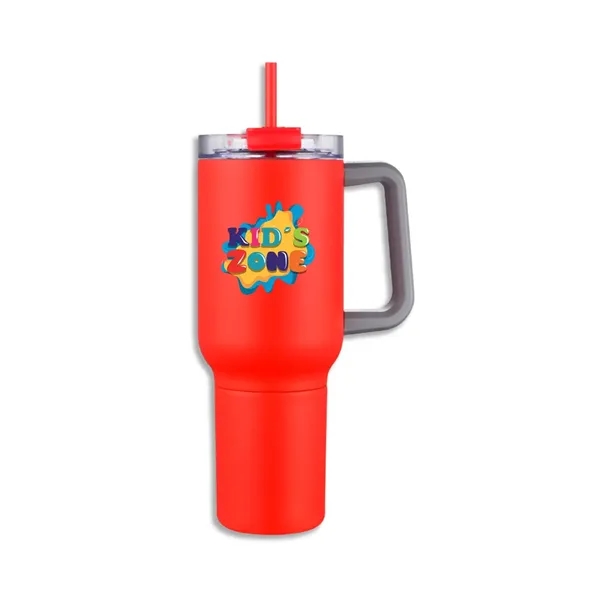 Bernard Two-in-One 21 oz Stainless Steel Travel Mug and Beve - Bernard Two-in-One 21 oz Stainless Steel Travel Mug and Beve - Image 3 of 42
