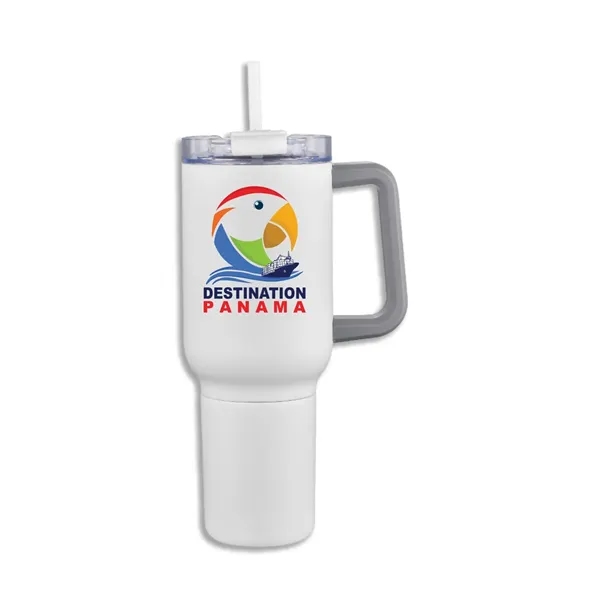 Bernard Two-in-One 21 oz Stainless Steel Travel Mug and Beve - Bernard Two-in-One 21 oz Stainless Steel Travel Mug and Beve - Image 4 of 42