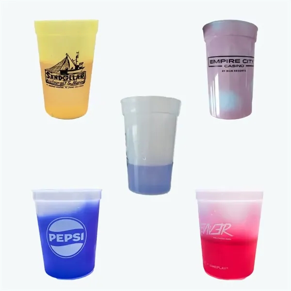 16 oz Color Changing Stadium Cup - 16 oz Color Changing Stadium Cup - Image 1 of 1
