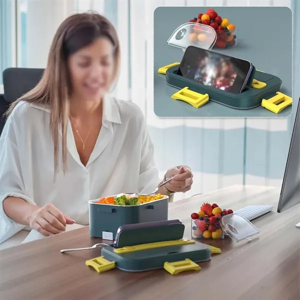 Car home portable heated food warmer electric lunch box - Car home portable heated food warmer electric lunch box - Image 4 of 4