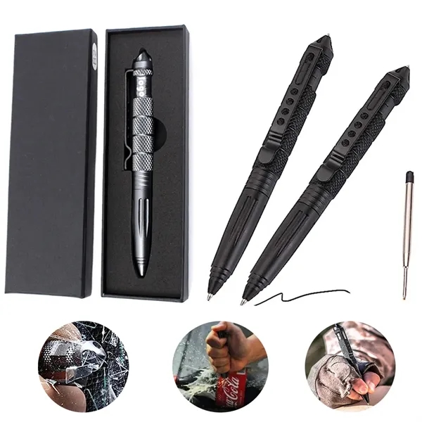 Tungsten Steel and Aluminum Military Tactical Pen Set - Tungsten Steel and Aluminum Military Tactical Pen Set - Image 0 of 5