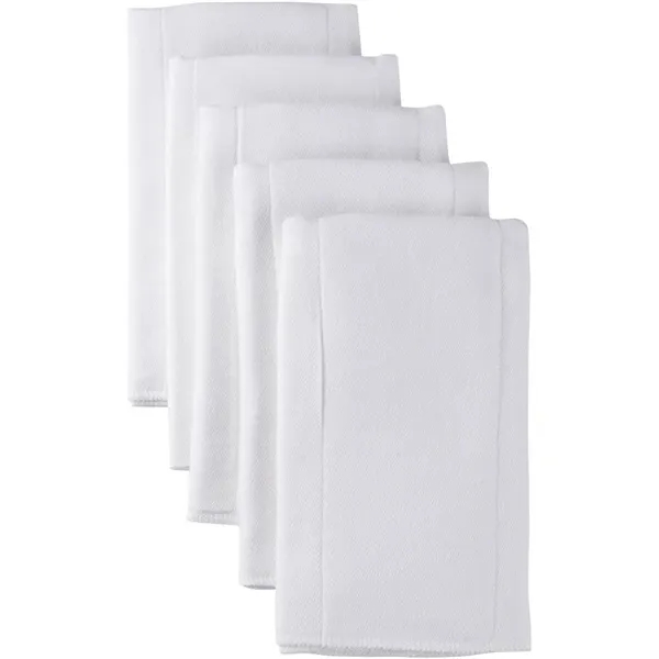 5-Pack Premium White Prefold Gauze Diapers - 5-Pack Premium White Prefold Gauze Diapers - Image 0 of 2