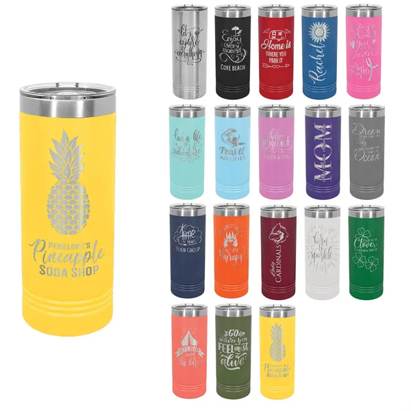 Polar Camel 22oz Stainless Steel Skinny Tumblers - Polar Camel 22oz Stainless Steel Skinny Tumblers - Image 0 of 35