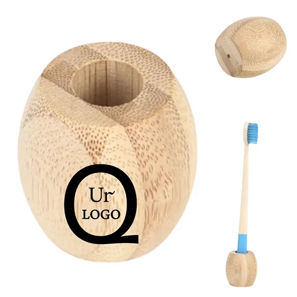 Bamboo Toothbrush Holder - Bamboo Toothbrush Holder - Image 0 of 1