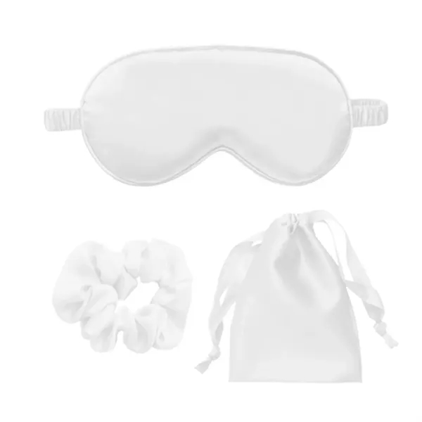 Eye Mask Hair Bands Drawstring Bag Set - Eye Mask Hair Bands Drawstring Bag Set - Image 7 of 7