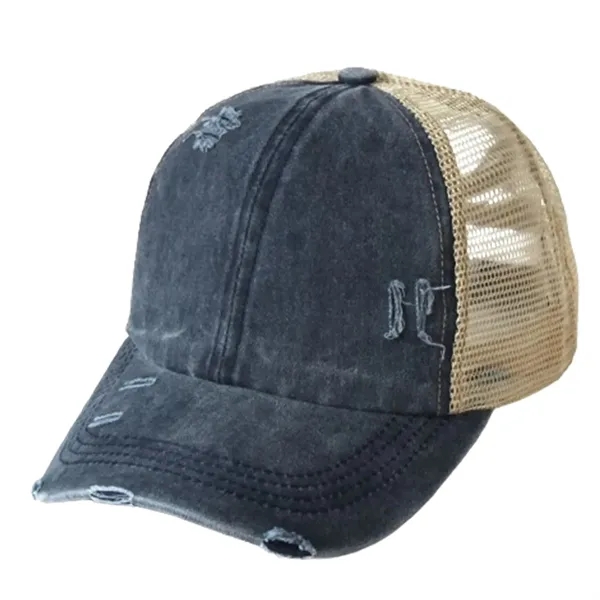 Ponytail Baseball Cap - Ponytail Baseball Cap - Image 1 of 8