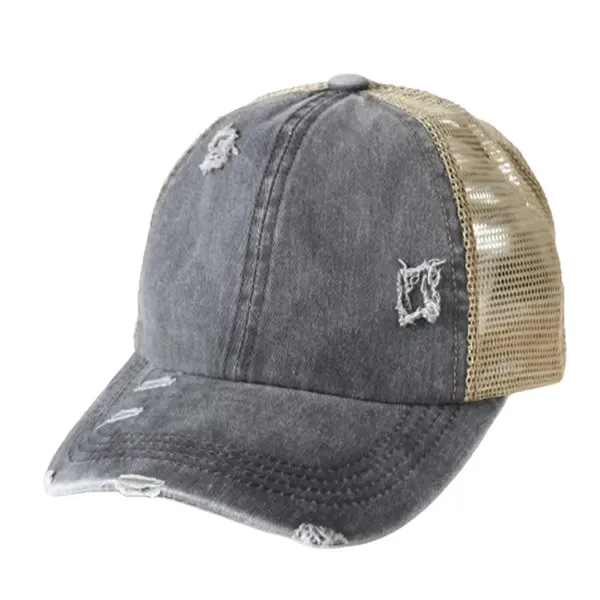 Ponytail Baseball Cap - Ponytail Baseball Cap - Image 2 of 8