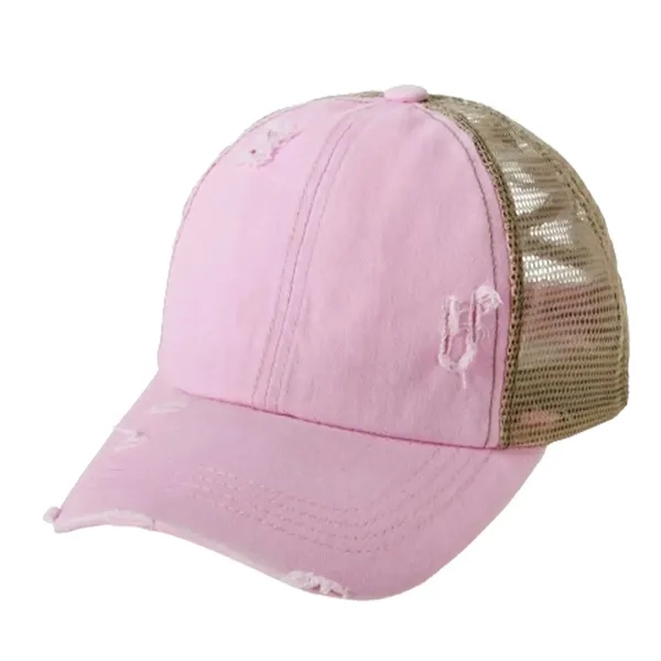 Ponytail Baseball Cap - Ponytail Baseball Cap - Image 4 of 8