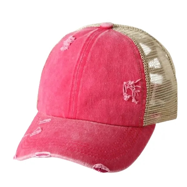 Ponytail Baseball Cap - Ponytail Baseball Cap - Image 5 of 8
