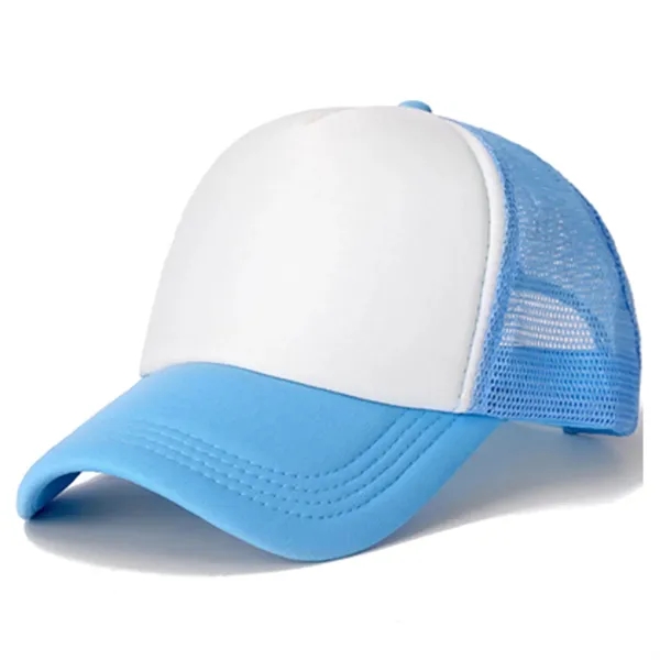 Short Brim Mesh Back Baseball Cap - Short Brim Mesh Back Baseball Cap - Image 4 of 13