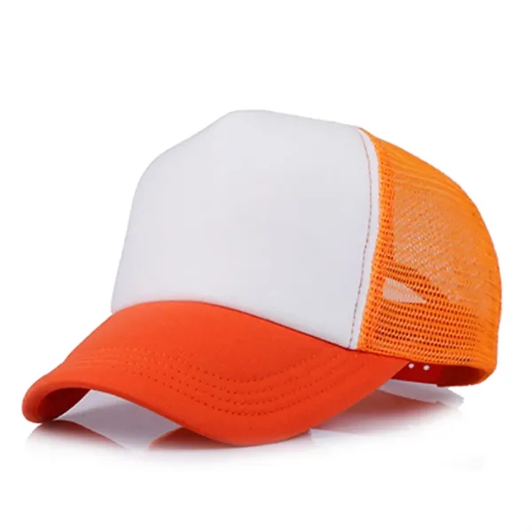 Short Brim Mesh Back Baseball Cap - Short Brim Mesh Back Baseball Cap - Image 5 of 13