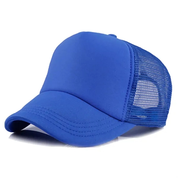 Short Brim Mesh Back Baseball Cap - Short Brim Mesh Back Baseball Cap - Image 9 of 13