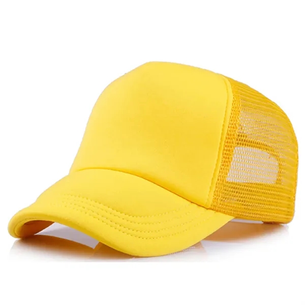 Short Brim Mesh Back Baseball Cap - Short Brim Mesh Back Baseball Cap - Image 12 of 13