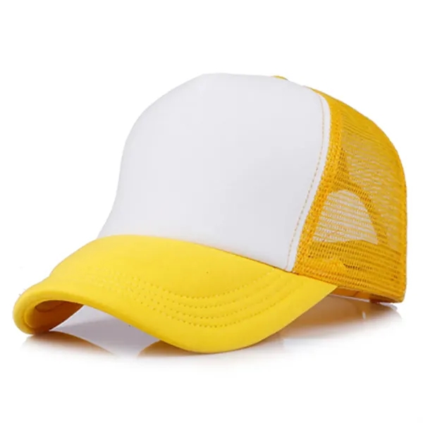 Short Brim Mesh Back Baseball Cap - Short Brim Mesh Back Baseball Cap - Image 13 of 13