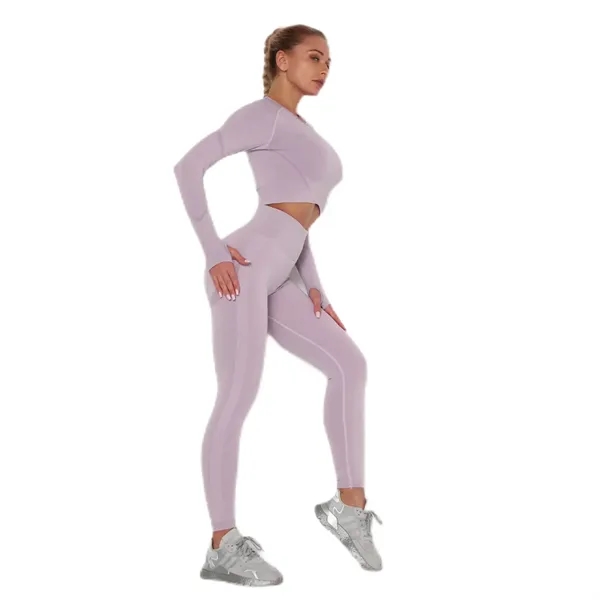 Fitness Yoga Pants Legging Suit - Fitness Yoga Pants Legging Suit - Image 1 of 8