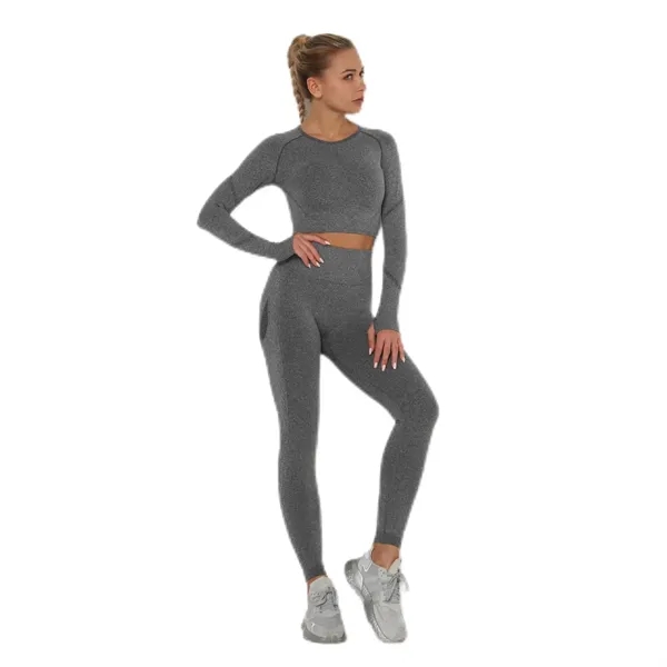 Fitness Yoga Pants Legging Suit - Fitness Yoga Pants Legging Suit - Image 5 of 8