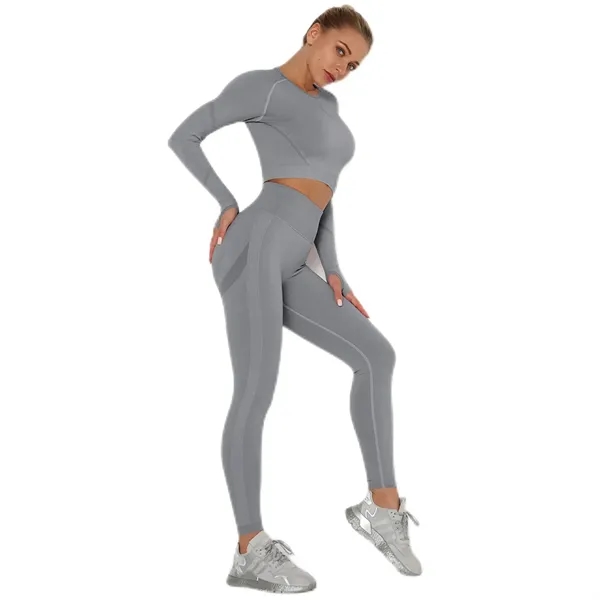 Fitness Yoga Pants Legging Suit - Fitness Yoga Pants Legging Suit - Image 7 of 8