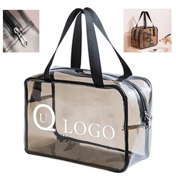 Pvc Makeup And Toiletry Bag - Pvc Makeup And Toiletry Bag - Image 0 of 1