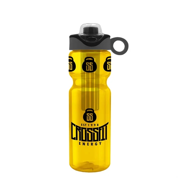 28 oz. Bottle w/Drink Thru Snap On Silicone Loop & Infuser - 28 oz. Bottle w/Drink Thru Snap On Silicone Loop & Infuser - Image 1 of 21