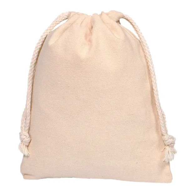 Cotton Drawstring Canvas Bag - Cotton Drawstring Canvas Bag - Image 1 of 1