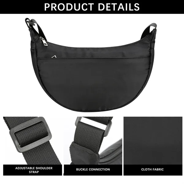 Crossbody Sling Bag Backpack ( 12.2'' x 3.54'' x 6.3'' ) - Crossbody Sling Bag Backpack ( 12.2'' x 3.54'' x 6.3'' ) - Image 3 of 5