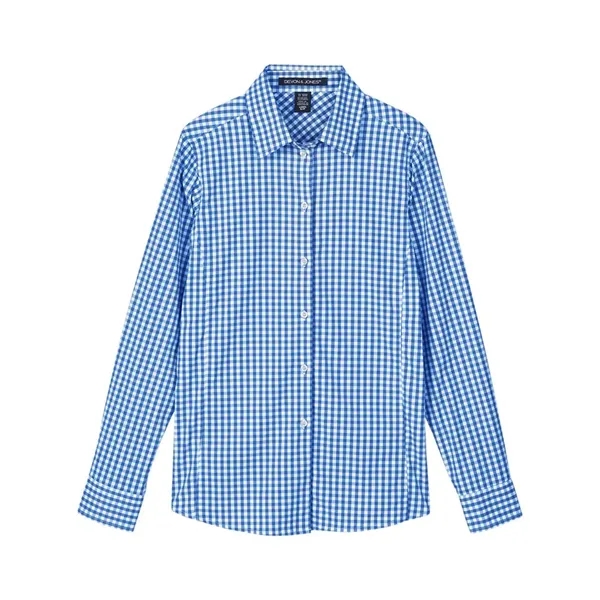 Devon & Jones Women's CrownLux Performance® Gingham Dress... - Devon & Jones Women's CrownLux Performance® Gingham Dress... - Image 3 of 17