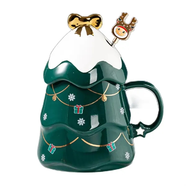 Christmas Themed Ceramic Mug - Christmas Themed Ceramic Mug - Image 1 of 4