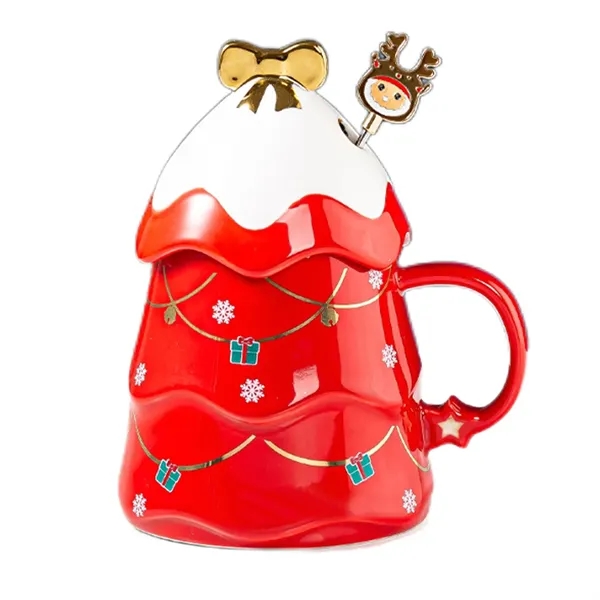 Christmas Themed Ceramic Mug - Christmas Themed Ceramic Mug - Image 4 of 4