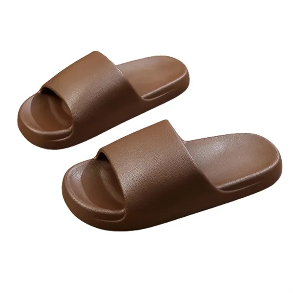 Pure Color Thick Sole Pillow Slipper - Pure Color Thick Sole Pillow Slipper - Image 1 of 6