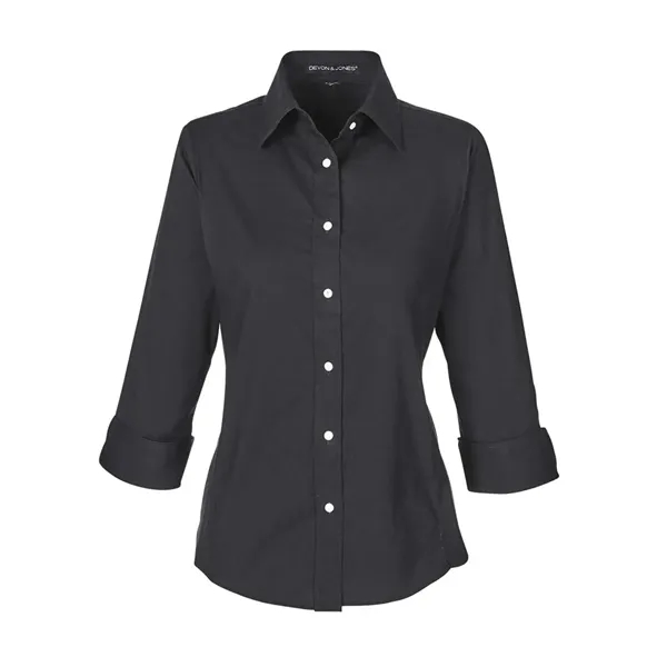 Devon & Jones Women's Perfect Fit™ Three-Quarter Sleeve S... - Devon & Jones Women's Perfect Fit™ Three-Quarter Sleeve S... - Image 2 of 19