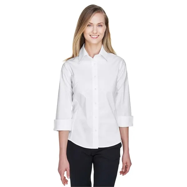 Devon & Jones Women's Perfect Fit™ Three-Quarter Sleeve S... - Devon & Jones Women's Perfect Fit™ Three-Quarter Sleeve S... - Image 18 of 19
