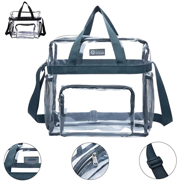Large-Capacity Transparent Shoulder Bag - Large-Capacity Transparent Shoulder Bag - Image 0 of 2