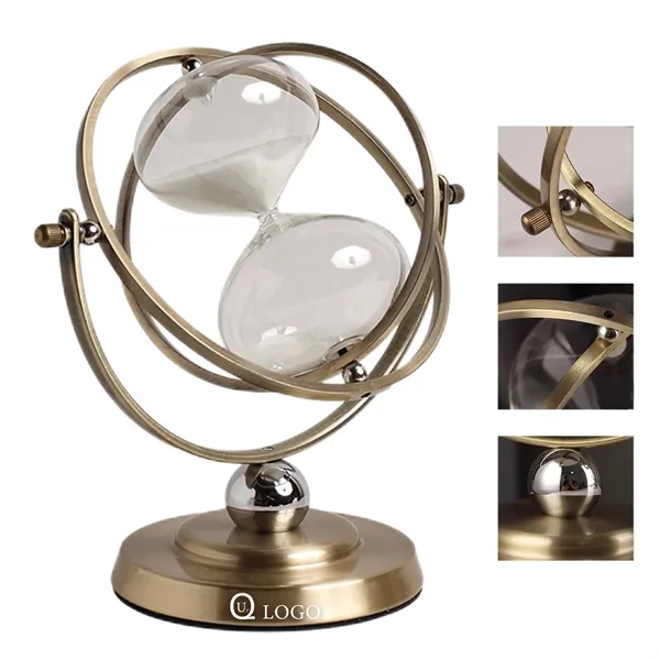 30 Minutes Globe Hourglass Timer - 30 Minutes Globe Hourglass Timer - Image 0 of 1