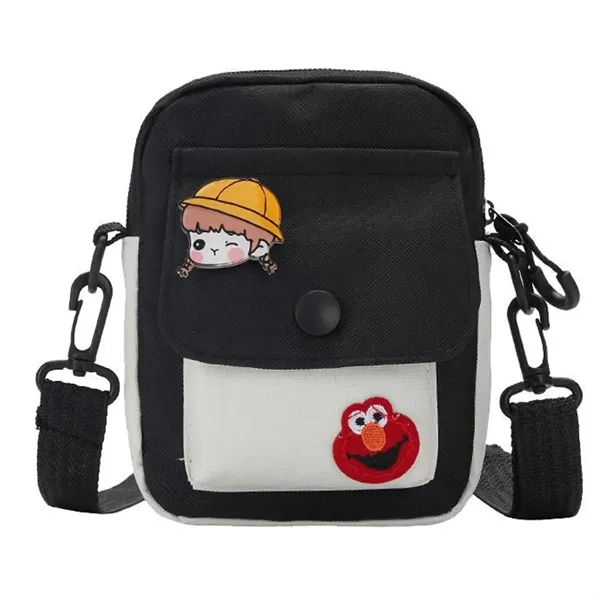 Cross-Body Canvas Bag - Cross-Body Canvas Bag - Image 4 of 4