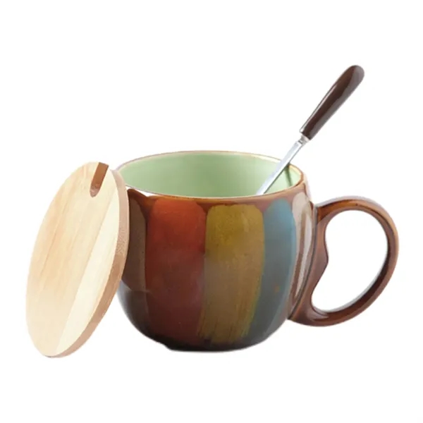 12Oz Hand-Painted Coffee Mug - 12Oz Hand-Painted Coffee Mug - Image 1 of 1