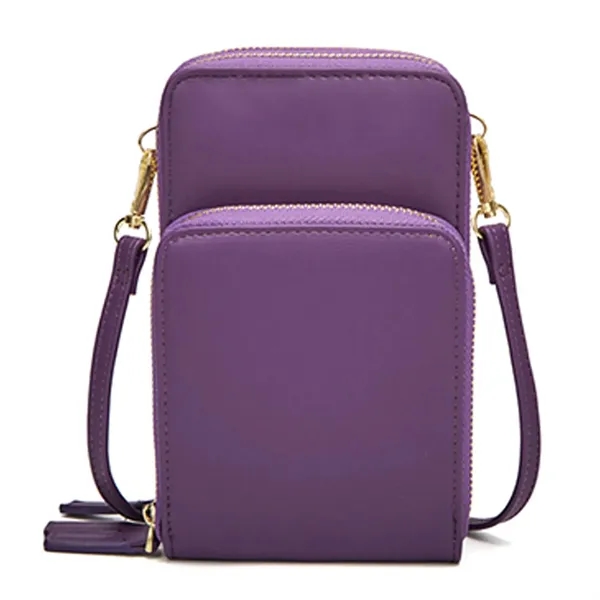 Three-Layer Small Shoulder Bag - Three-Layer Small Shoulder Bag - Image 8 of 10
