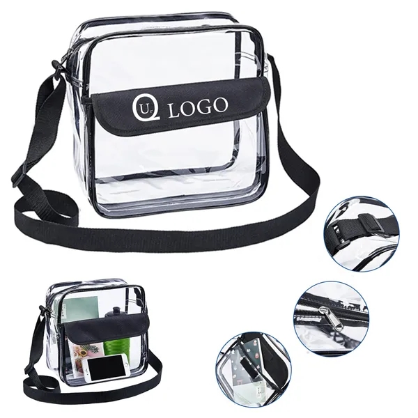 Large Capacity Transparent Shoulder Bag - Large Capacity Transparent Shoulder Bag - Image 0 of 1