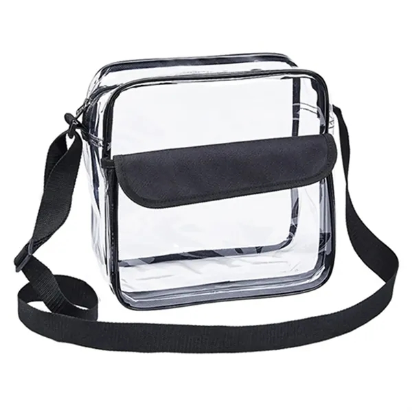 Large Capacity Transparent Shoulder Bag - Large Capacity Transparent Shoulder Bag - Image 1 of 1