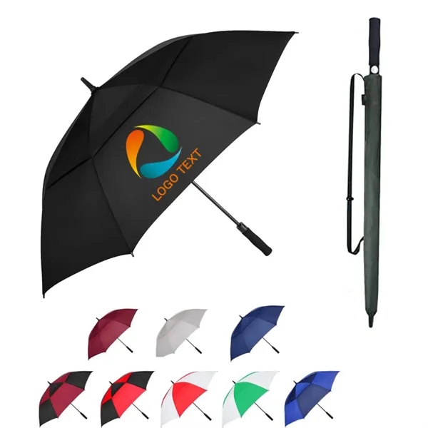 Automatic Double Canopy Golf Umbrella - Automatic Double Canopy Golf Umbrella - Image 0 of 6