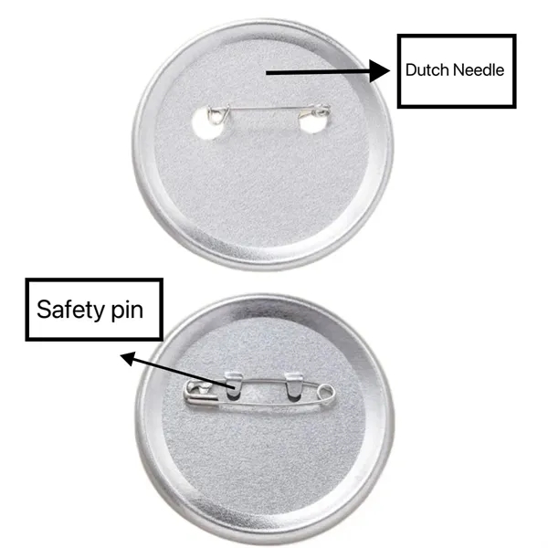 Customizable Logo Blank Pin Button Round Mark Badge Medal - Customizable Logo Blank Pin Button Round Mark Badge Medal - Image 4 of 5