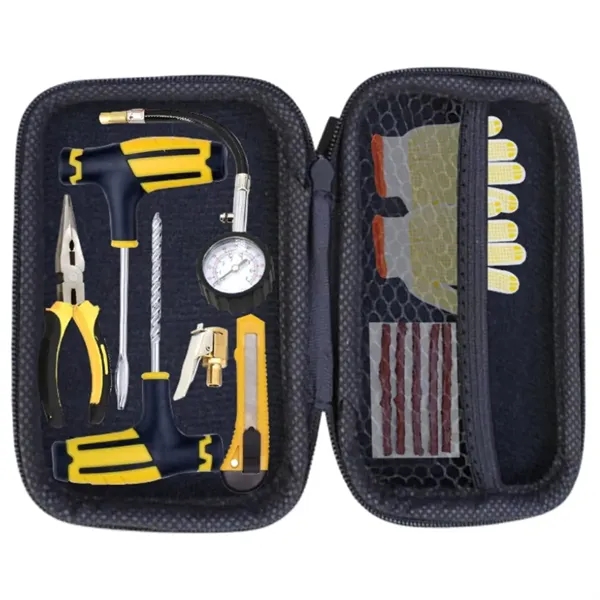 Portable Car Tire Repair  Emergency Kit Tools Set - Portable Car Tire Repair  Emergency Kit Tools Set - Image 2 of 4