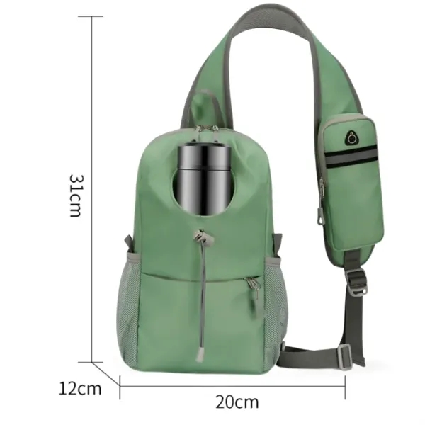 Multifunctional travel outdoor shoulder crossbody chest bags - Multifunctional travel outdoor shoulder crossbody chest bags - Image 2 of 3