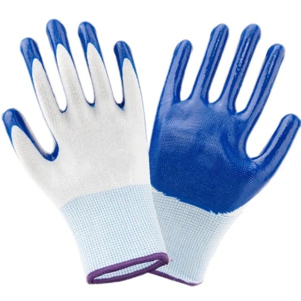 Nitrile Outdoor Non-slip Durable Labor Protection Gloves - Nitrile Outdoor Non-slip Durable Labor Protection Gloves - Image 1 of 3