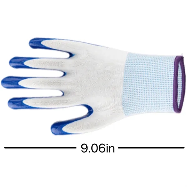 Nitrile Outdoor Non-slip Durable Labor Protection Gloves - Nitrile Outdoor Non-slip Durable Labor Protection Gloves - Image 3 of 3