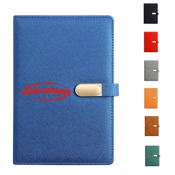 A5 Hardcase Notebook With Metal Magnetic Closure - A5 Hardcase Notebook With Metal Magnetic Closure - Image 0 of 6
