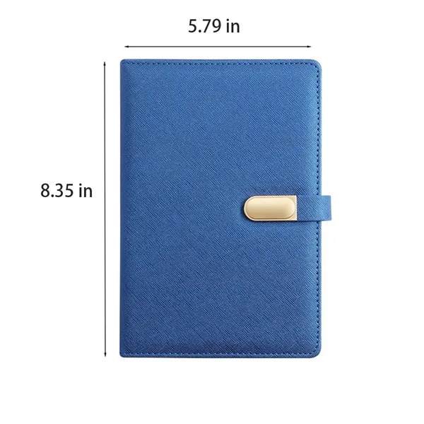 A5 Hardcase Notebook With Metal Magnetic Closure - A5 Hardcase Notebook With Metal Magnetic Closure - Image 1 of 6