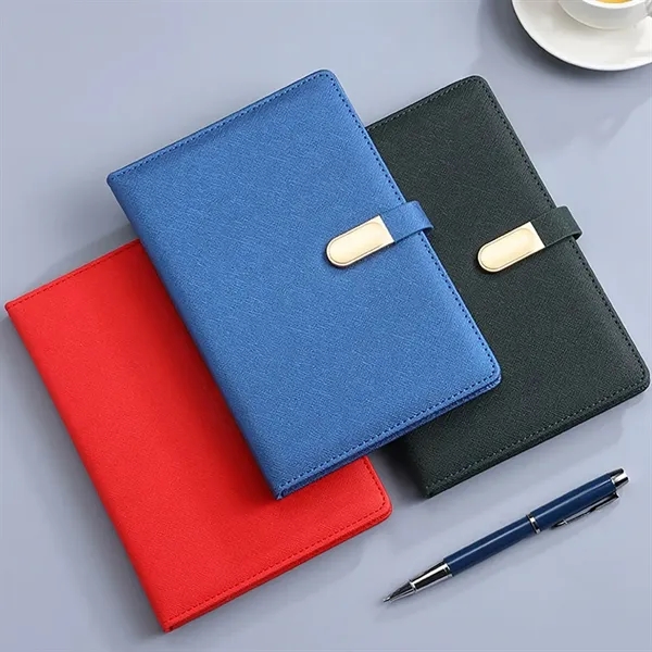 A5 Hardcase Notebook With Metal Magnetic Closure - A5 Hardcase Notebook With Metal Magnetic Closure - Image 2 of 6