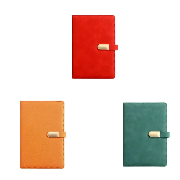 A5 Hardcase Notebook With Metal Magnetic Closure - A5 Hardcase Notebook With Metal Magnetic Closure - Image 6 of 6